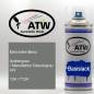 Preview: Mercedes-Benz, Arabergrau / Manufaktur Classicgrau Uni, 124 / 7124: 400ml Sprühdose, von ATW Autoteile West.